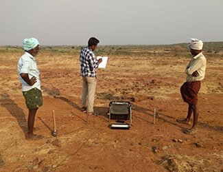 Electrical Resistivity Tomography Test